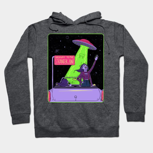 highway to the stranger zone Hoodie by kuinif